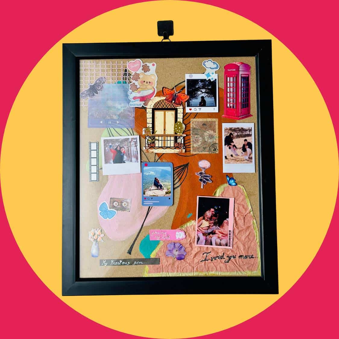 Journal frame-photo frame