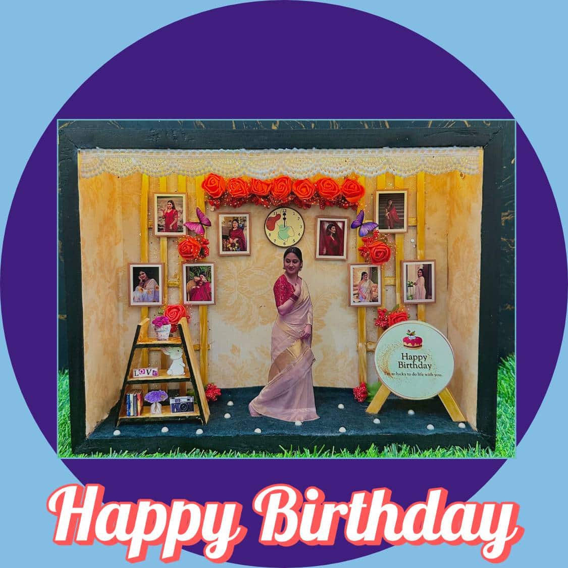 tushe craftice Happy birthday theme