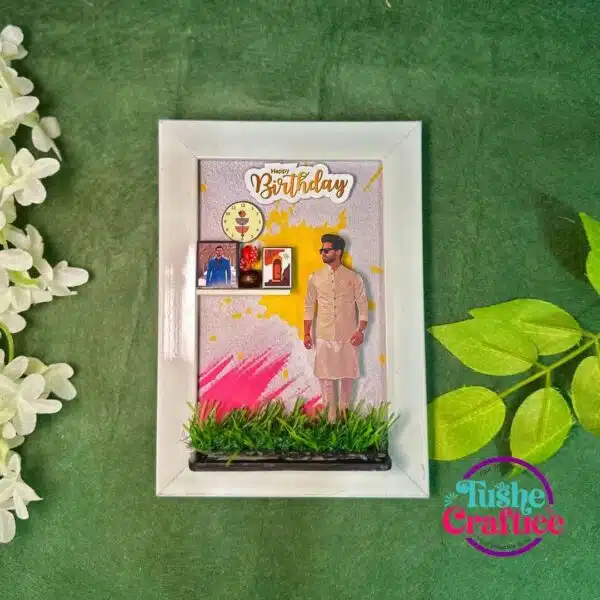 Birthday Frame 3D for gifting in Bangladesh.