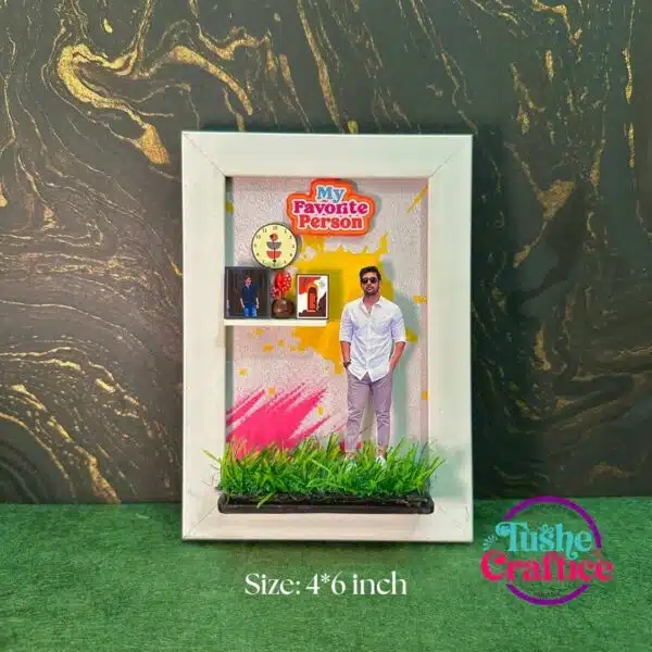 My Favorite Person 4x6 photo frame as a meaningful gift for him