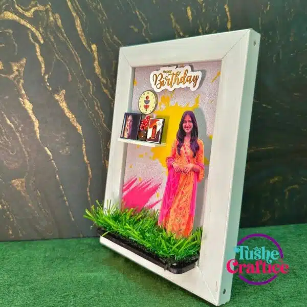 Best Birthday gift for girl -customised photo frame