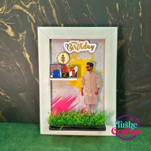 Birthday Gift 3D Frame for gifting in Bangladesh.