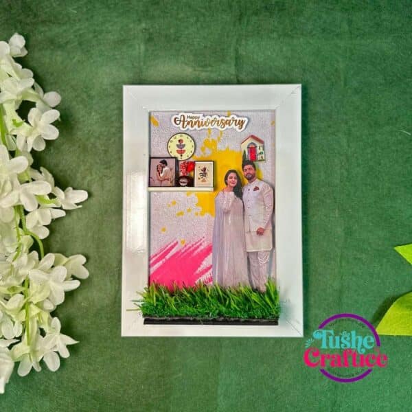 Anniversary gift frame 4*6 inch 3D miniature photo frame