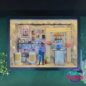 Birthday 3D frame box for friend