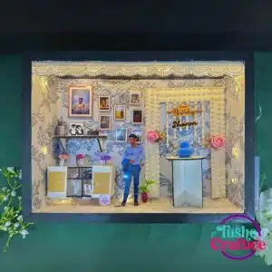 Birthday 3D frame box for friend