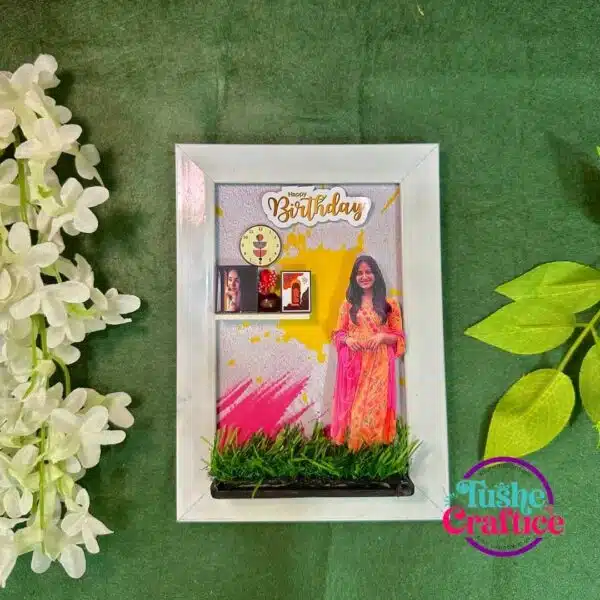 Best Birthday gift for girl -customised photo frame
