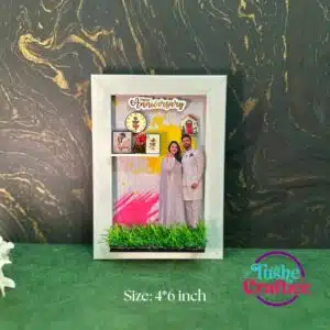 Anniversary gift frame 4*6 inch 3D miniature photo frame
