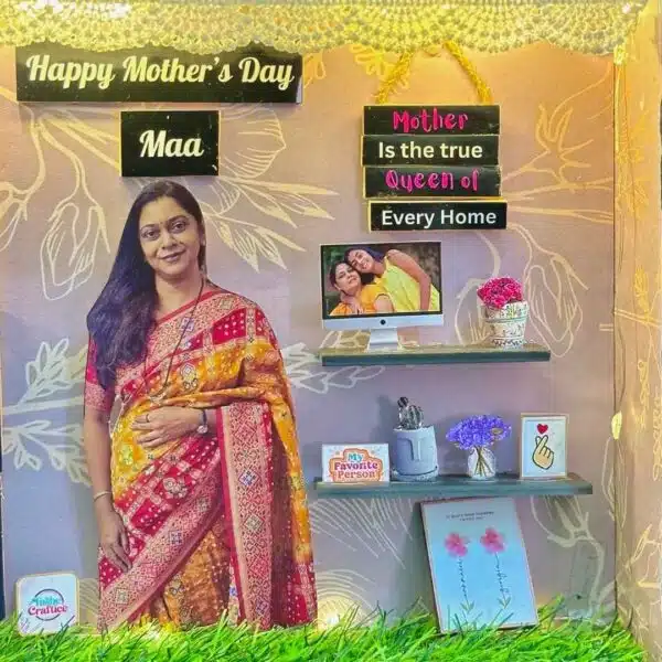 mothers day gift(shadow box) by tushe craftice