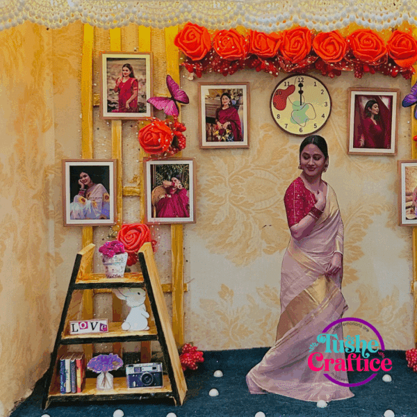Birthday Shadow Box Gift in Bangladesh – Personalized Wooden Frame