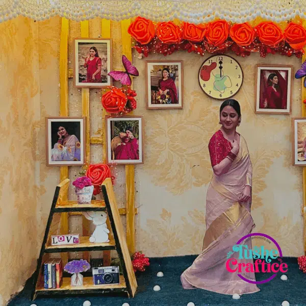 Birthday Shadow Box Gift in Bangladesh – Personalized Wooden Frame